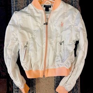 Clean, very lightly used Playboy jacket.  Really cool jacket for spring.